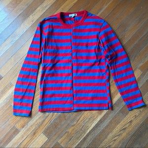 JW Anderson X Uniqlo Long Sleeve Striped Shirt